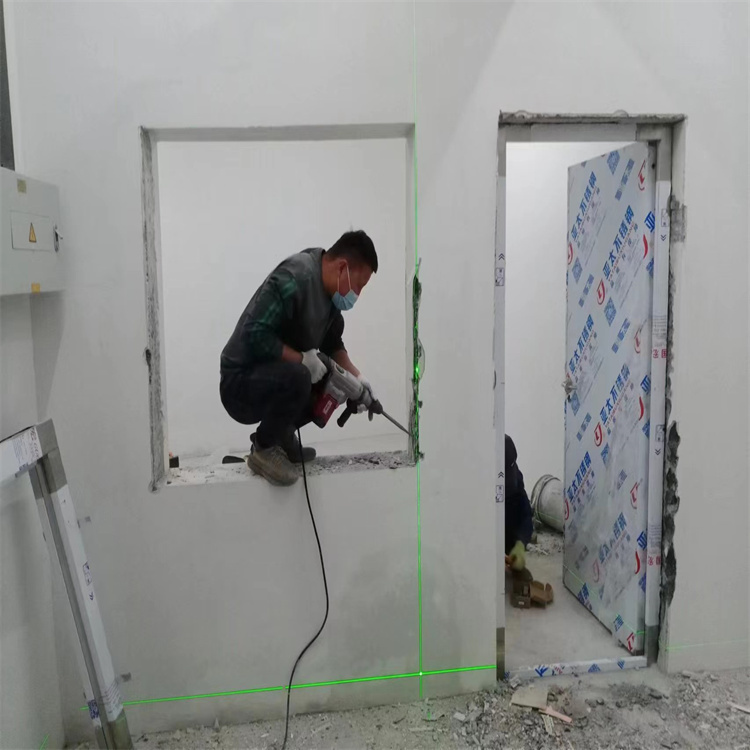 赣州铅门安装过程